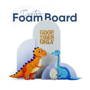 Custom Foamboard Print – Full Color & Die-Cut Options